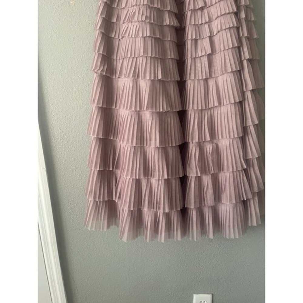 Lucky Brand Tulle Ruffle Maxi Skirt - Picture 7 of 9